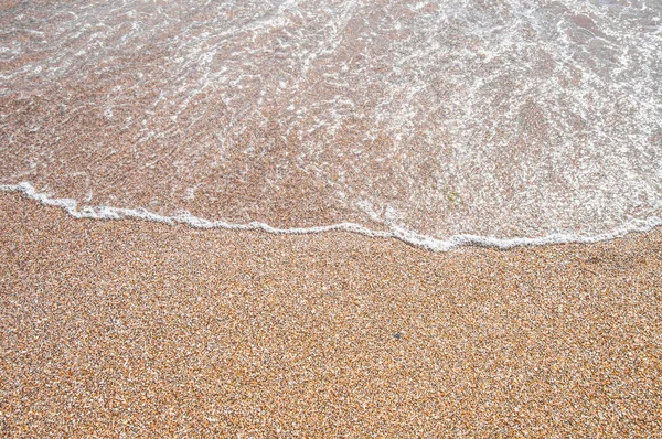 Sea Wave Foam Sand Your Design — Stock Photo, Image