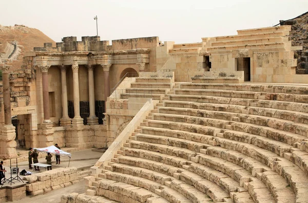 Ruina Del Anfiteatro Beit Shean Israel — Foto de Stock