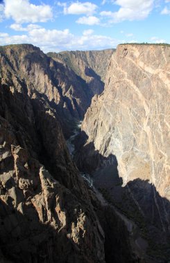 Colorado 'daki Black Canyon Parkı, Usa