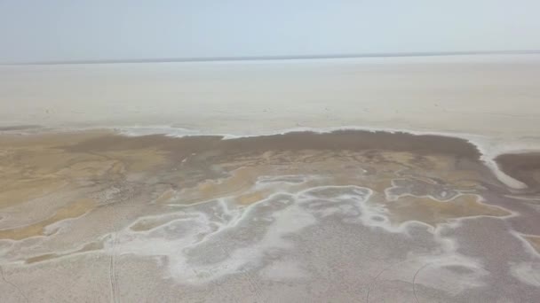 Panorámica Hermosa Vista Desde Arriba Del Desierto Maranjob Dron Aleja — Vídeos de Stock