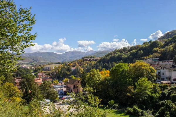 Cascia, city of Santa Rita, Roccaporena Royalty Free Stock Images