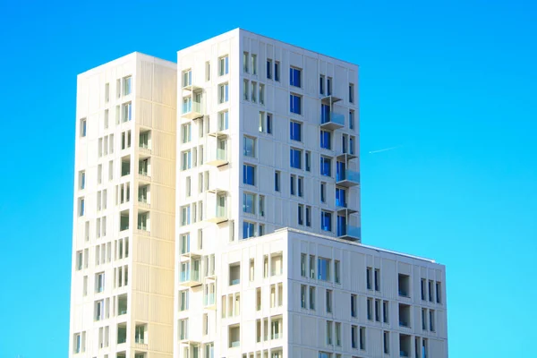 París Francia Enero 2020 Fachada Edificio Moderno Barrio Bercy Arquitectura — Foto de Stock