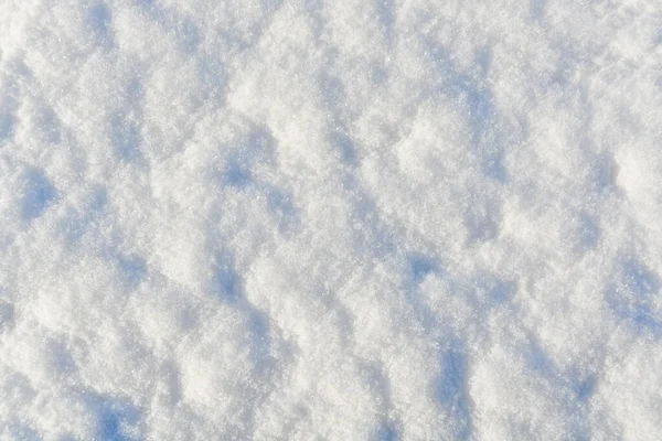 Cristales blancos de nieve. Textura de fondo — Foto de Stock