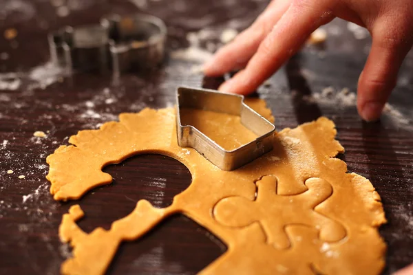 Pan de jengibre casero. Galletas de jengibre . — Foto de Stock