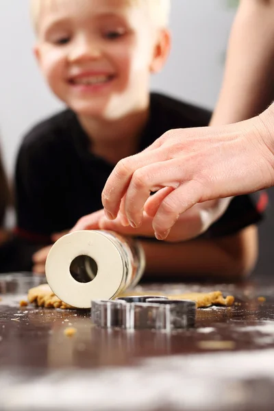 Jul bakverk. Krydda cookies — Stockfoto