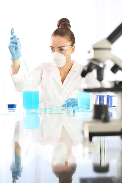 Biotechnologie und Gentechnik. — Stockfoto