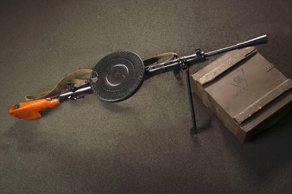 Una ametralladora. Rifle — Foto de Stock