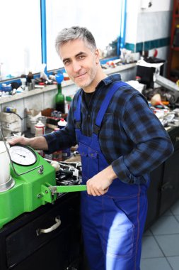 Atölye onarım enjeksiyon pompaları,