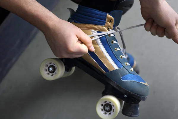 Patins Rollerskating — Fotografia de Stock