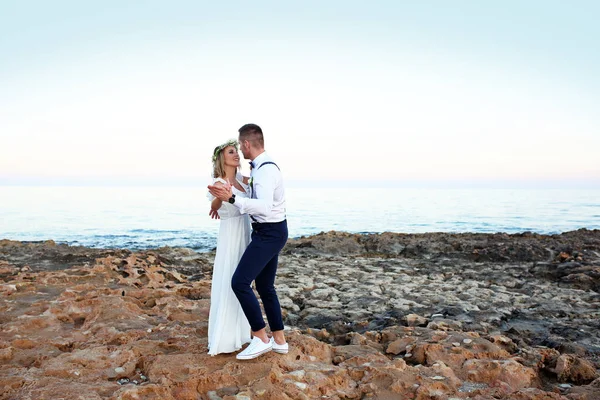 Mariage Une Belle Cérémonie Mariage Sous Ciel Ouvert — Photo