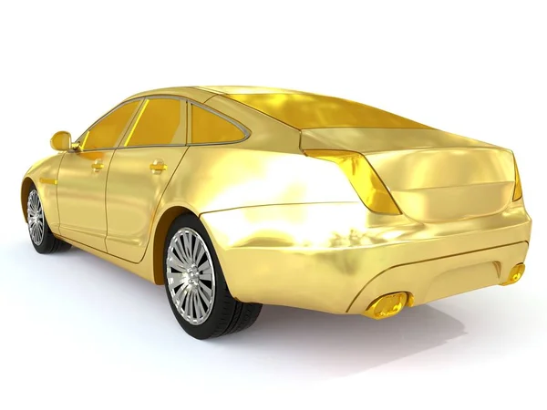 Ölçekli altın araba Model Jaguar