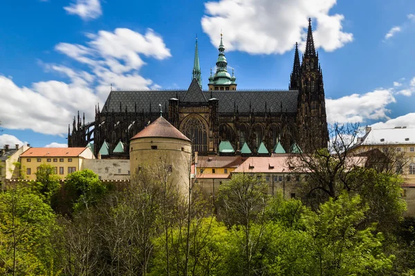 Cathedral of Sts. Vitus Prague, Czech Republic — Stock Photo, Image