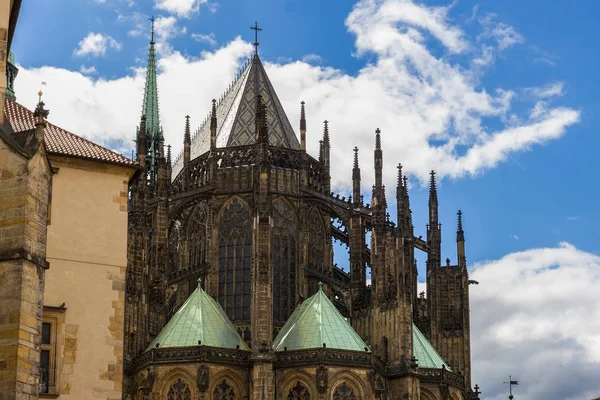 Katedrála sv. Víta Praha, Česká republika — Stock fotografie