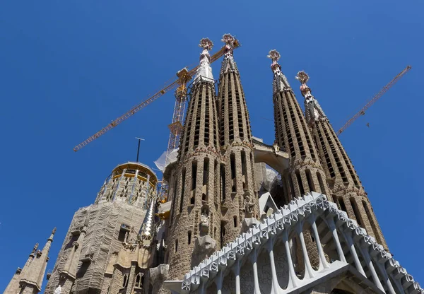 Oprava katedrály v Barceloně — Stock fotografie