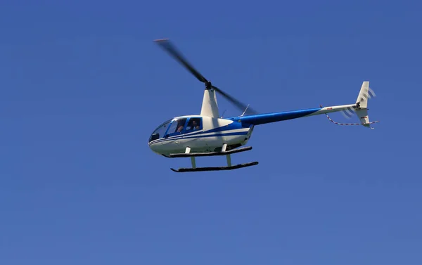 Tourist helicopter in Spain Stock Photo