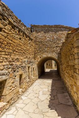 Pals Ortaçağ kenti Katalonya, İspanya