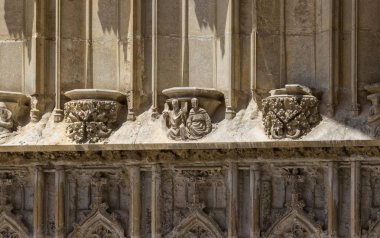 Girona Katedrali'nde dekorasyon