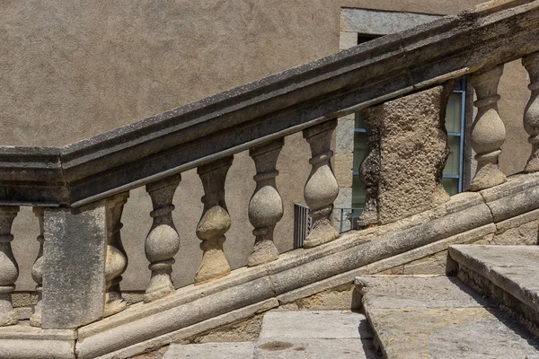 The stone balustrade — Stock Photo, Image