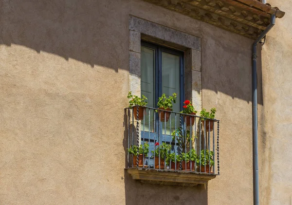 A janela em Girona — Fotografia de Stock