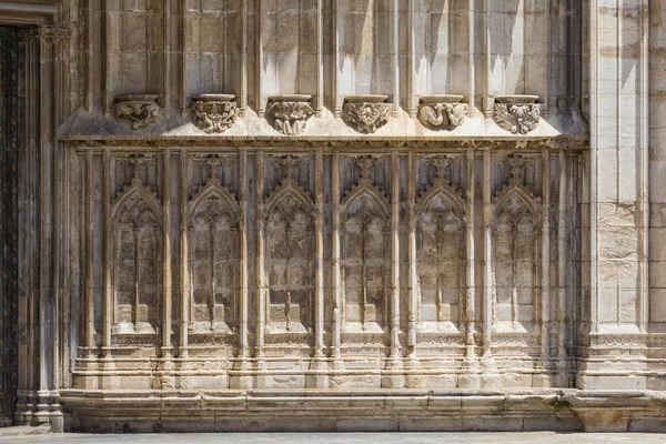 Girona Katedrali'nde dekorasyon — Stok fotoğraf