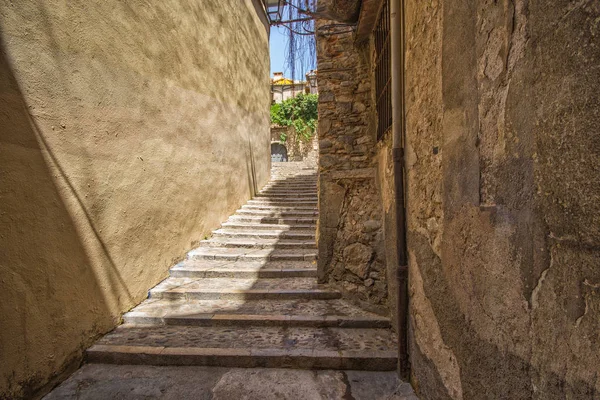 The Window  in Girona Royalty Free Stock Photos