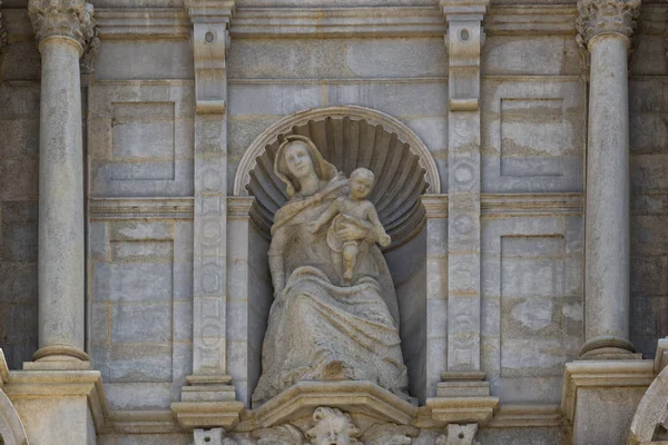 Dekorace v katedrále Girona — Stock fotografie