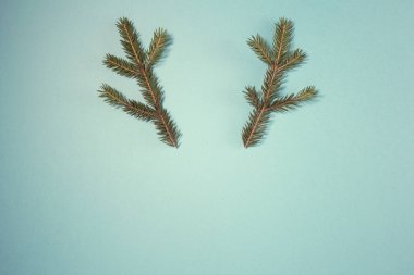 Noel temalı nesne, basit arkaplan