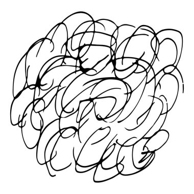 El çizgili desen. Siyah ve beyaz. Tasarım ögeleri jel kalemlerin etkisini çizer 