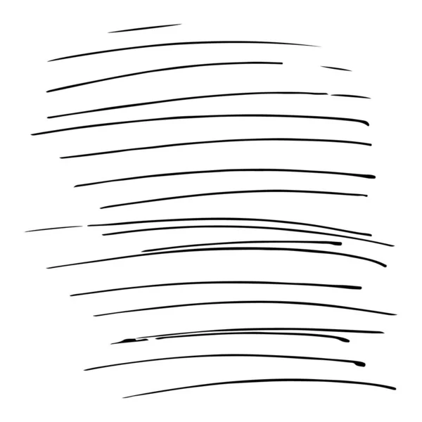 Patrón Rayas Dibujado Mano Blanco Negro Elementos Diseño Trazos Dibujados — Vector de stock