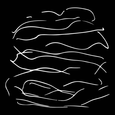 siyah ve beyaz soyut el çizimi dokusu.