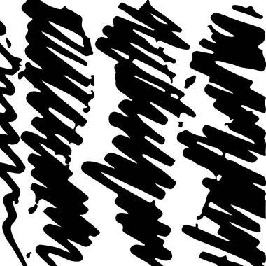 siyah ve beyaz soyut el çizimi dokusu.