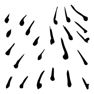 siyah ve beyaz soyut el çizimi dokusu.