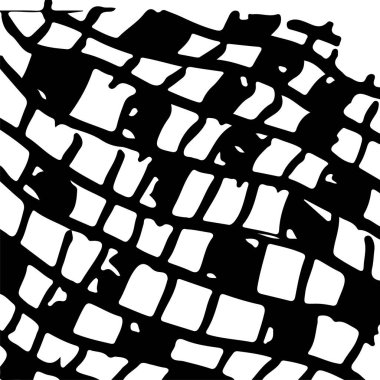 siyah ve beyaz soyut el çizimi dokusu.