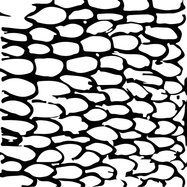 黑白抽象手绘纹理 — 图库矢量图片
