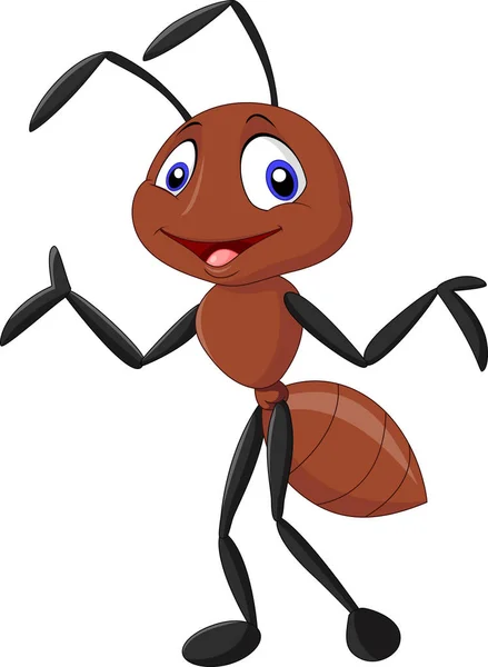 Cute ant cartoon Stock Vector Image by ©tigatelu #134208660
