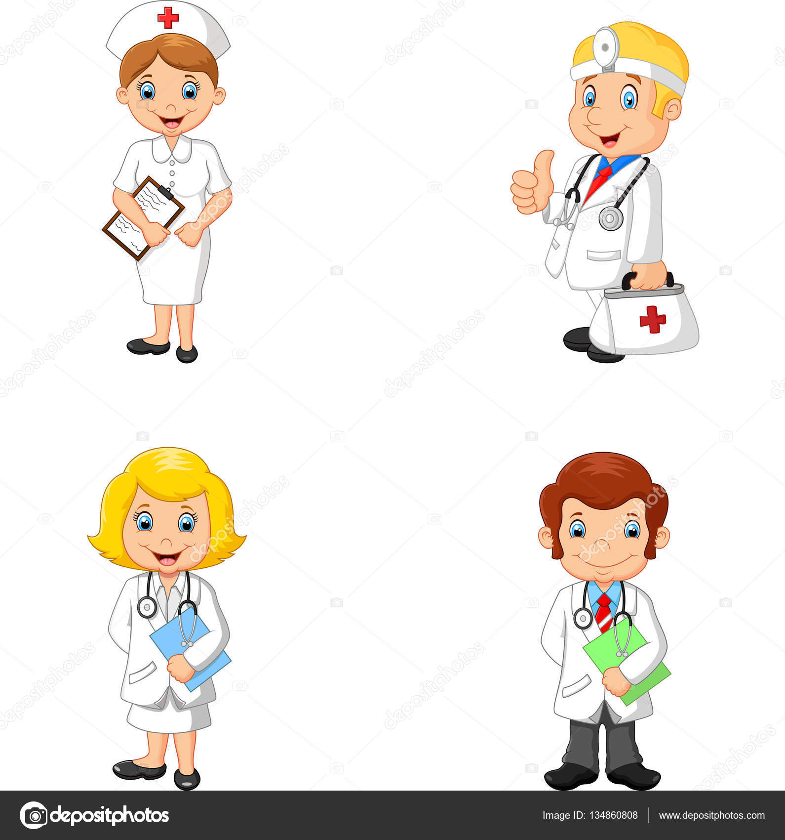 Desenhos Animados De Cuidados Médicos Do Dia Das Enfermeiras PNG