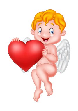 Aşk dolu küçük bir aşk tanrısı