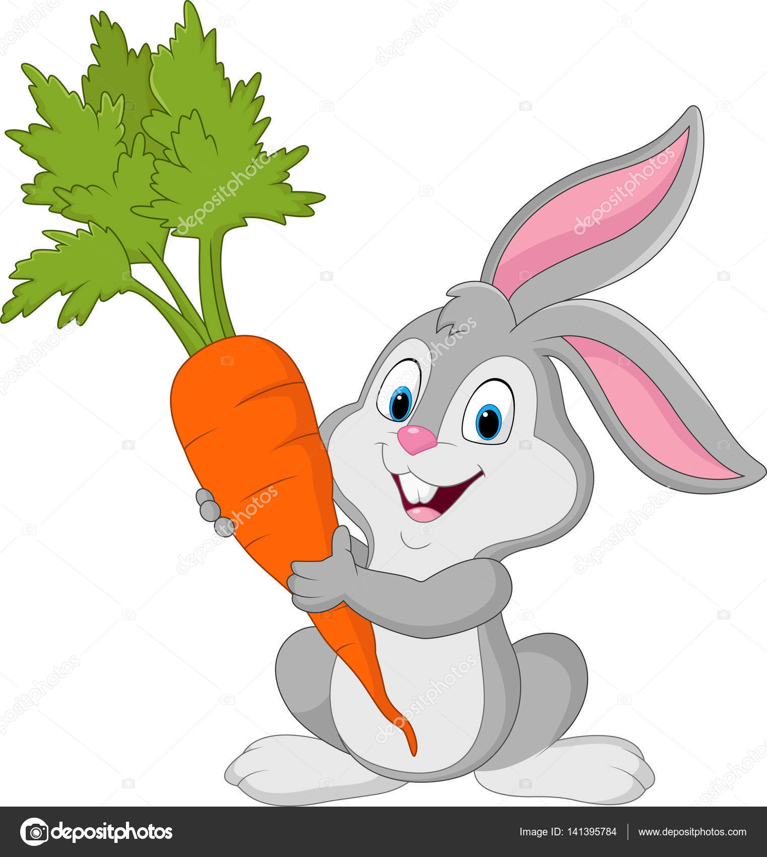 rabbit with carrot