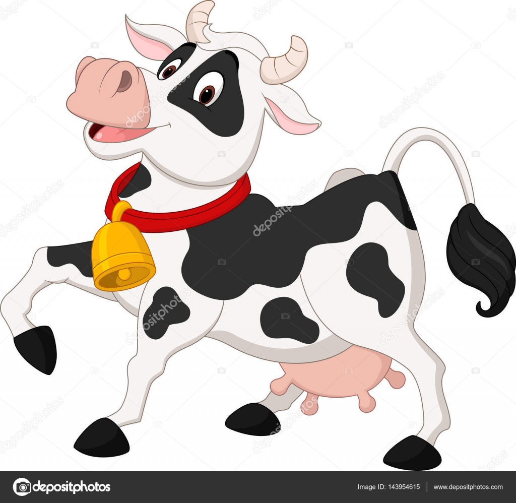 Imagenes Animadas Vaca | vaca feliz de dibujos animados vector de stock Imagenes Animadas Vaca | vaca feliz de dibujos animados vector de stock