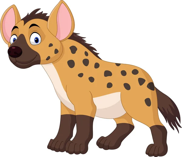 Симпатичный мультфильм Hyena — стоковый вектор