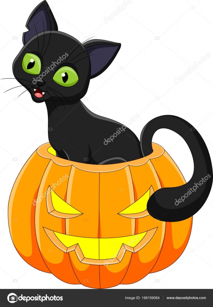 Como desenhar e pintar gato preto em cima de abobora especial halloween 