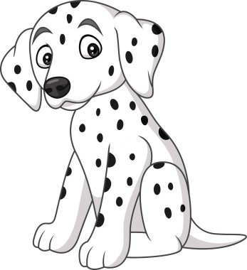 Yavru Dalmaçyalı köpek cinsi