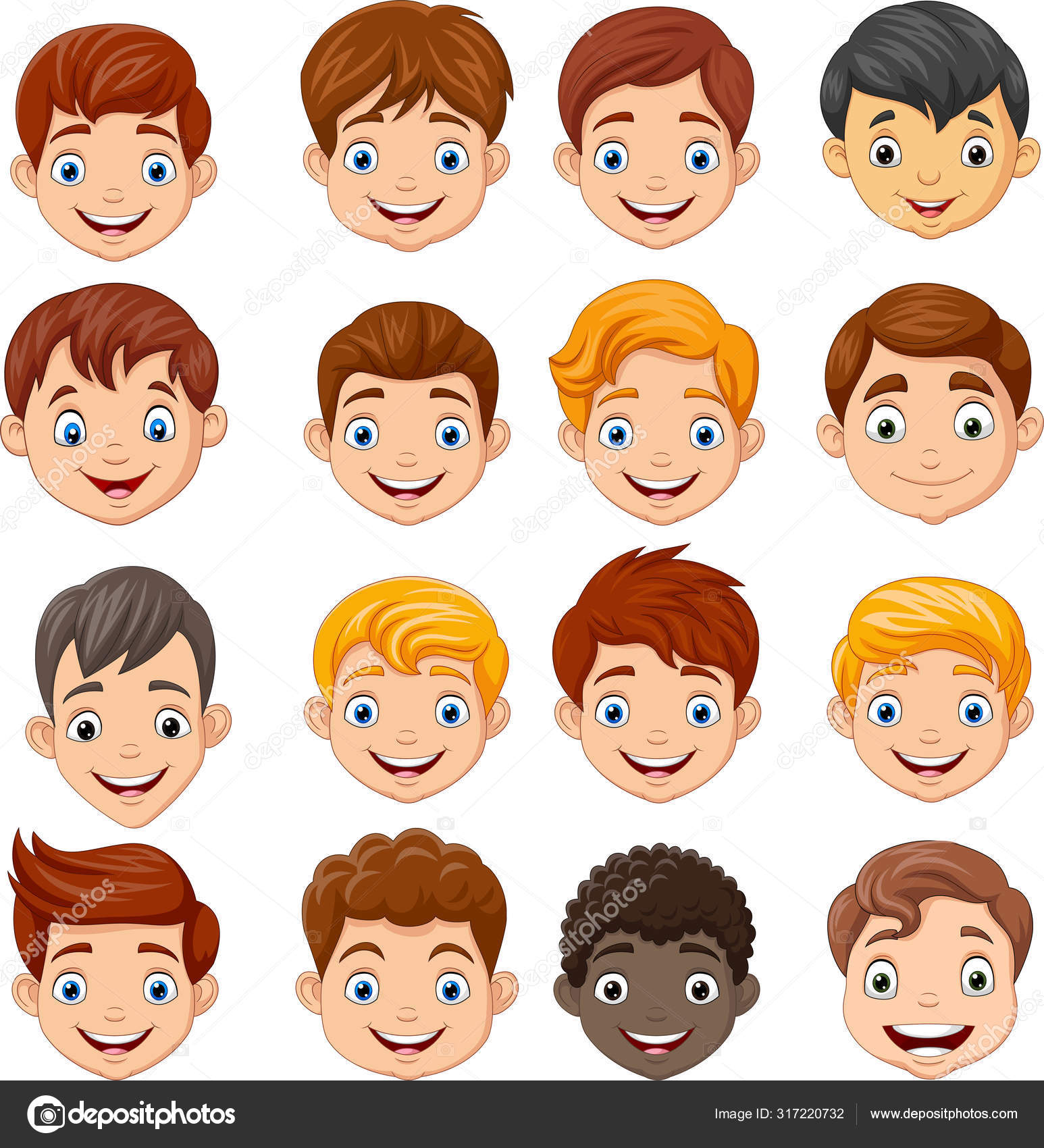 Cartoon kid expressions Vector Art Stock Images | Depositphotos Cartoon kid expressions Vector Art Stock Images | Depositphotos