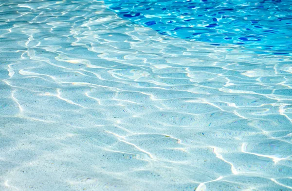 Swimming pool water ripples — Stock Photo, Image