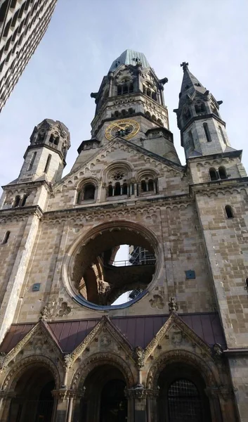 Kaiser Wilhelm Memorial Church Capital Alemanha — Fotografia de Stock