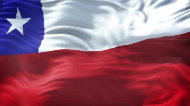 Şili 3d Döngüsü Bayrağı