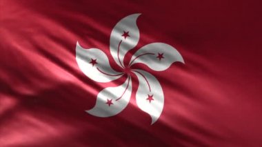 Hong Kong bayrağı.
