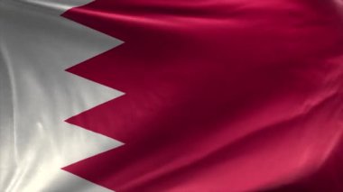 Bahreyn bayrağı 3d