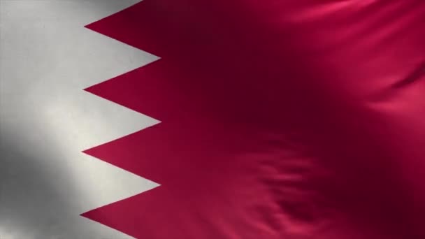 Bandera Bahrain Loop — Vídeos de Stock