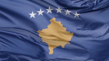 Kosova 'nın Bayrağı 3D